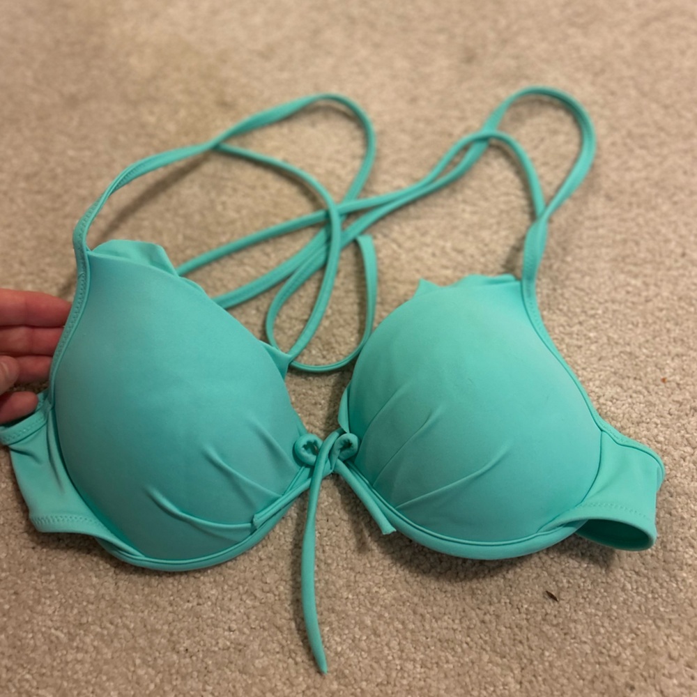 Victoria’s Secret Aqua Women's Swim Top